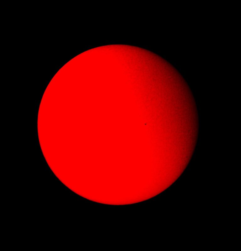 Der Merkur vor der Sonne (Merkurtransit am 9.05.2016)
